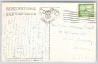 Vintage Panama Canal Culebra Cut Ships Postcard 1960 Panama Zone