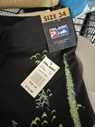 Pelagic 4tek Black Fish Finder Radar Board Shorts Swim Trunks Mens 34