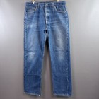 Vintage Levis 501 Jeans Mens 34x30 Blue 90s Made Usa Button Fly Pant  tag36x30 