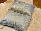 Two Hotel Collection Pillow Shams With Ralph Lauren Pillows - Standard Size