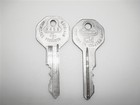 One 1953-1966 Corvette Nos Door Ignition Gm Rochester Product Ncrs Key With Code
