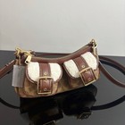 Coach Cy658 Ashton Baguette Bag In Signature Canvas Brown Multi Outlet New Usa