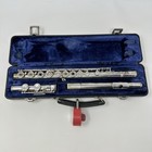 W t  Armstrong 303 Open Holed Flute Sterling Silver Head W  Case