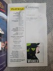 Wicked  Playbill  Orpheum Theatre  San Francisco Ca  February 2013