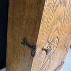 Antique Oak Wood Medicine Cabinet