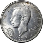 Luxembourg Coin 100 Francs  1946  silver Km 49 Aunc   Death Of John The Blind