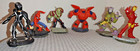 Disney Infinity Figures Characters 3-marvel  1 Star Wars  2 Disney  lot Of 6 