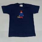 Rare Vintage Paddington Bear Shirt Kids 6 7 Child T-shirt Wanted For Voyage