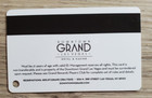Downtown Grand Casino Las Vegas White Slot Card