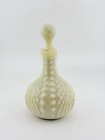 Northwood Argonaut Shell Or Nautilus Custard Glass Cruet Gold Enameled C5
