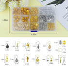 220pcs Hair Beads Jewelry Braid Accessories Hair Clips Dreadlocks Braiding Acces