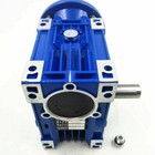 Nmrv063 Worm Gear Reducer 24mm 90b14 Ratio 10 20 30 100 1 For Asynchronous Motor