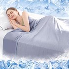  Cooling Blankets For Hot Sleepers  Cool Summer Blanket Twin  60 x80   Blue