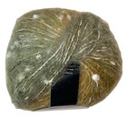 6-muyuan Dot Mohair Yarn Gradient 50g Each Khaki   Army Green