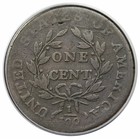 1798 Draped Bust Large Cent  Style 2 Hair  S-185  Anacs Vg8