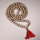 Antique Chinese Tridacna Shell Buddhist Beads  108 Beads 