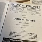 1945 Playbill Lot Of 9 - Fulton Barrymore Ziegfeld Belasco Lyceum Theatre
