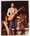 Vintage Live Shot Photograph Pete Townsend The Who Autographed Hand Signed
