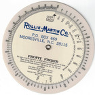 10 Unused Vintage 1964 Profit Finder  Circular Slide Rules 4  Dia  Single gross 