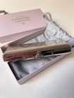 Vivienne Westwood Cigarette Case Orb Silver gunmetal With Box Gift For Man