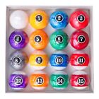 2-1 4  Standard Regulation Size Billiard Balls Set 16 Pool Table Pearl Ball Set