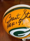 Bart Start Hof 77 Signed Autographed Mini Helmet Tristar Coa Packers - Read