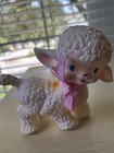 Vintage Style Rubber Lamb Cute Repro-1955 Sun Rubber Squeaky Toy Head Turns