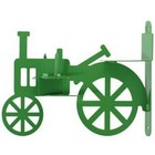 Green Tractor Corn Cob Squirrel Bird Feeder Steel Wlna35182