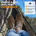 Hammock Bug Mosquito Net Portable Lightweight Netting Mesh Cover Double Zipper