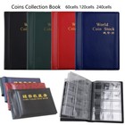 240 120 60 Coin Collection Album Money Storage Case Holder Coin Collecting Book