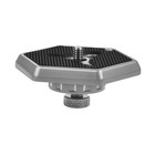 Hexagonal Quick Release Clamp For Rc0 System Manfrotto Gimbal Tripod 1 4  Screw