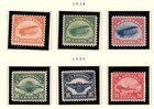 Album Ready Us 1918-1973 Air Mail Mint Stamps   Jlps In Mounts F vf Cv 397 _mg