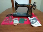 Antique Singer Sewing Machine G Series Singer Treadle 1921 Working With Extras