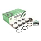 Pistons W  Rings For 99-03 Chevrolet Express 2500 Silverado Gmc Hummer 6 0l Ohv