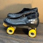 Riedell Usa Size 8 Roller Skates Sure-grip Metal Plates Heartless Chaser 92a