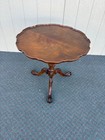 67234 Antique Chippendale Pie Crust Imperial Grand Rapids  Table In Mahogany