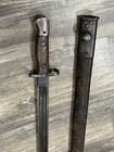 British Enfield Bayonet 1907 Wilkinson Leather Scabbard Wwi Wwii Ww2 Smle Army