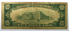 1929  10 National Currency Federal Reserve Bank Note Cleveland Ohio D01783578a