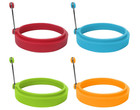 Food Grade Silicone Egg Rings  Multicolor  Egg Ring Molds For Cooking  Fried Egg