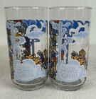 Set Of 2 Vintage Muppet Drinking Glasses 1981 Mcdonald   s Miss Piggy