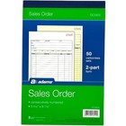 6  50 300 Sets Adams Dc5805 Invoice Sales Order Books 2-part Carbonless Copy Form