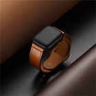 Genuine Leather Strap For Apple Watch Band Ultra 2 49mm Series 10 9 8 7 42 46mm
