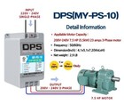 Single To 3 Phase Converter  Use 7 5hp 5 5kw  23a Motor 200v-240v Only  My-ps-10