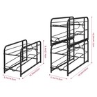 2 Packs Can Organizer For Pantry  Stackable Soda Can Dispenser Rack For Cabinet