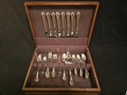 1847 Rogers Bros Silver Plated 54pc Flatware Set For 8 W  Serving   Box