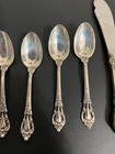 Lunt Eloquence Sterling Silver Demitasse Spoon Lot 11pc 308g Knives   925 Silver