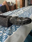 Papua New Guinea Crocodile Wood Drum With Face Split Gong