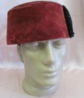 Antique Turkish Muslim Islamic Ottoman Velvet Fez Hat
