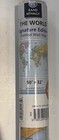 Rand Mcnally World    signature Edition    Laminated Wall Map  50   x32    New In Tube 