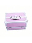 Aluminum Makeup Train Case Jewelry Box Cosmetic Organizer Mirror